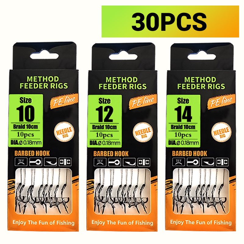 Fishing Hook Assortment - Zestawy do połowu karpi, gotowe do