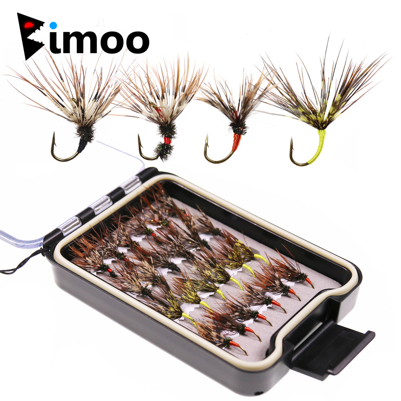 Fishing Hook Size - Bimoo 24 szt./pudełko much Tenkara w