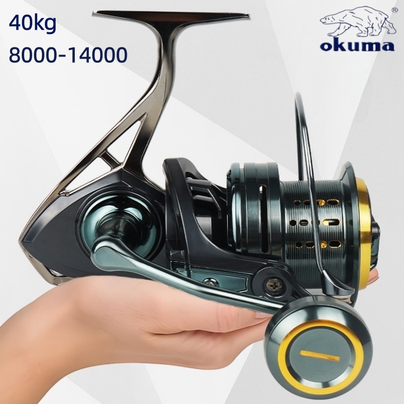 Daiwa Reel Bg - Okuma Premium Duża Kołowrotek Spinningowy do