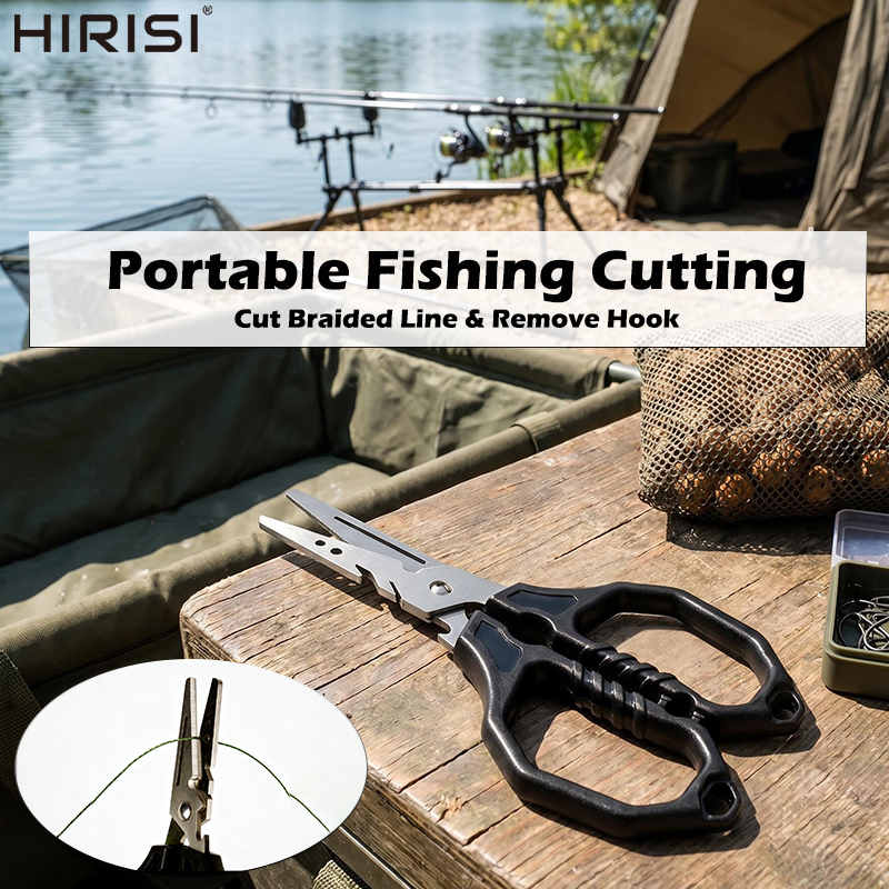 Fishing Hook Remover - Wielofunkcyjne nożyczki wędkarskie ze stali nierdzewnej,