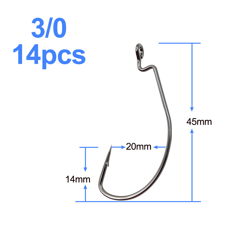 Haczyki Offsetowe ESFISHING ze – Fishing Hook Size recenzja i cena