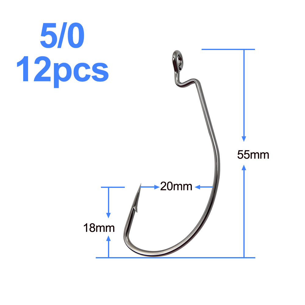 Haczyki Offsetowe ESFISHING ze – Fishing Hook Size recenzja i cena