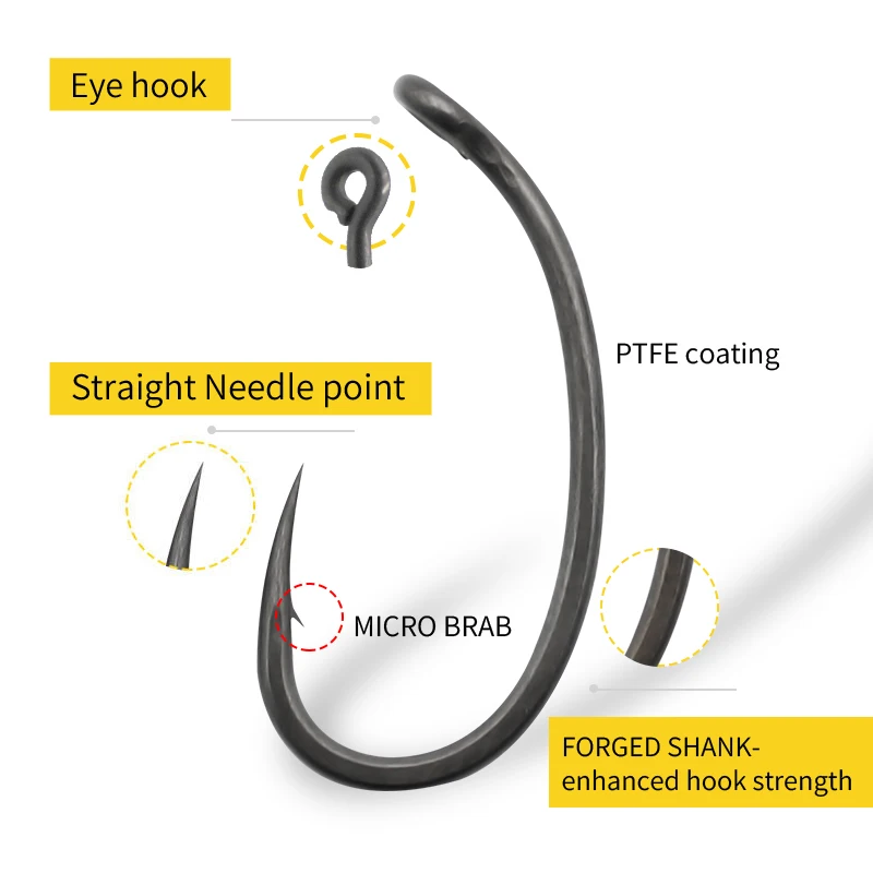 10 szt. Haczyk wędkarski karpi – Fishing Hook Assortment recenzja i cena