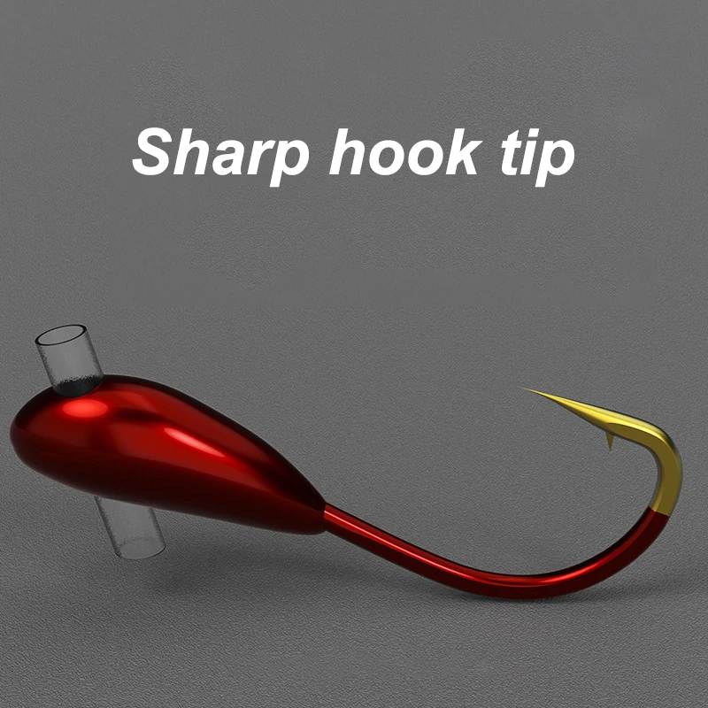 10/20 szt. Zimowy haczyk do wę – Fishing Hook Offset recenzja i cena