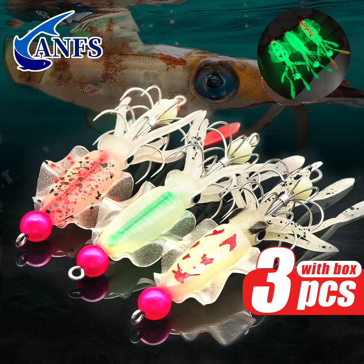 ANFS 3-częściowy zestaw świecą – Fishing Hook Assortment recenzja i cena