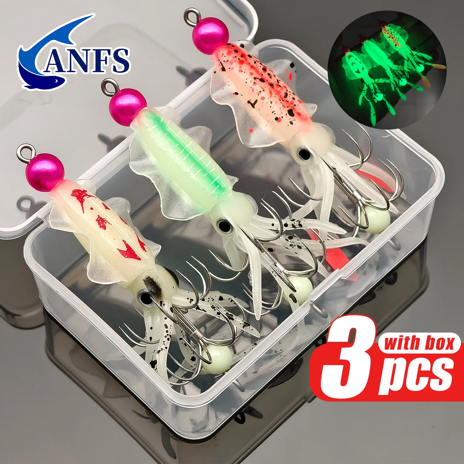 ANFS 3-częściowy zestaw świecą – Fishing Hook Assortment recenzja i cena