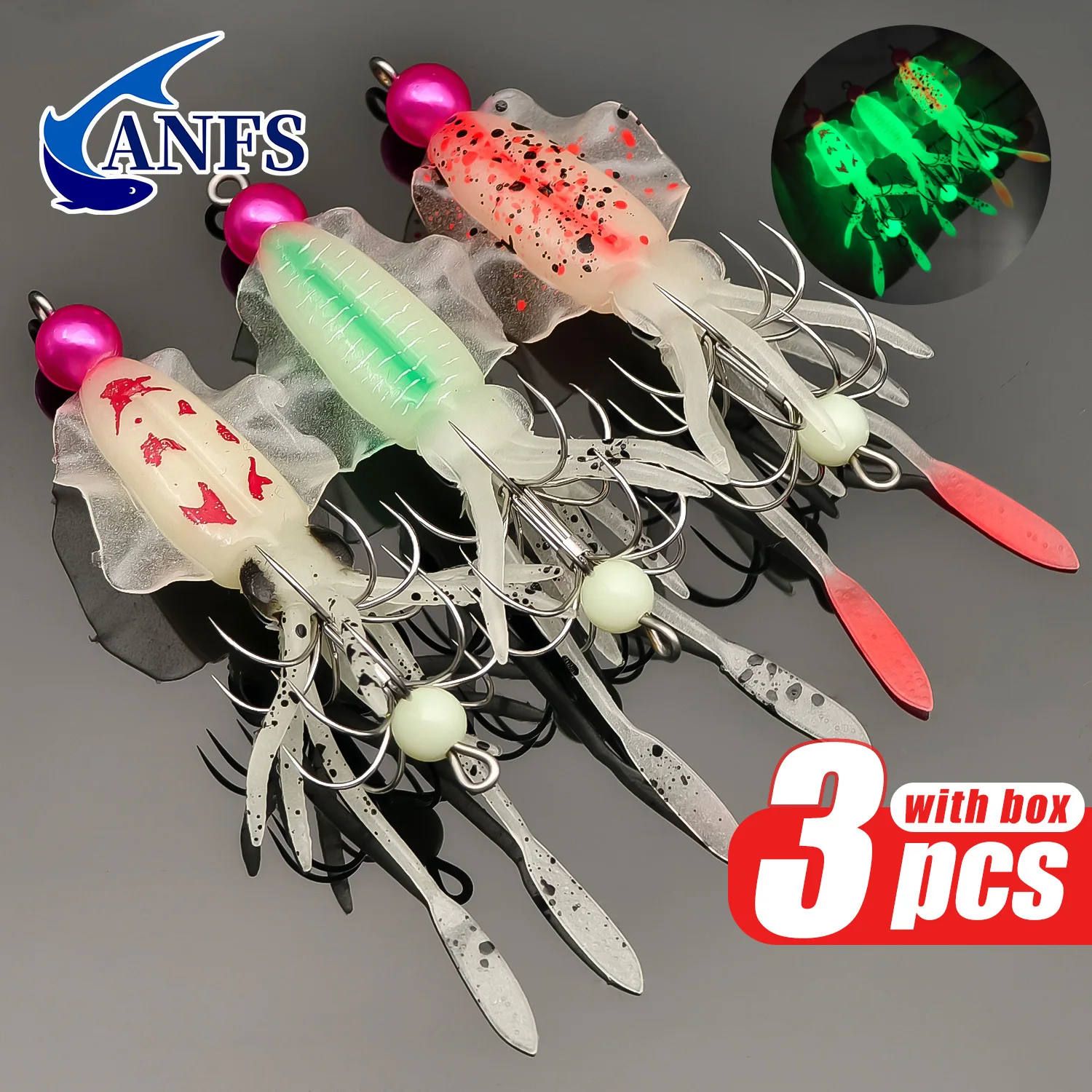 ANFS 3-częściowy zestaw świecą – Fishing Hook Assortment recenzja i cena