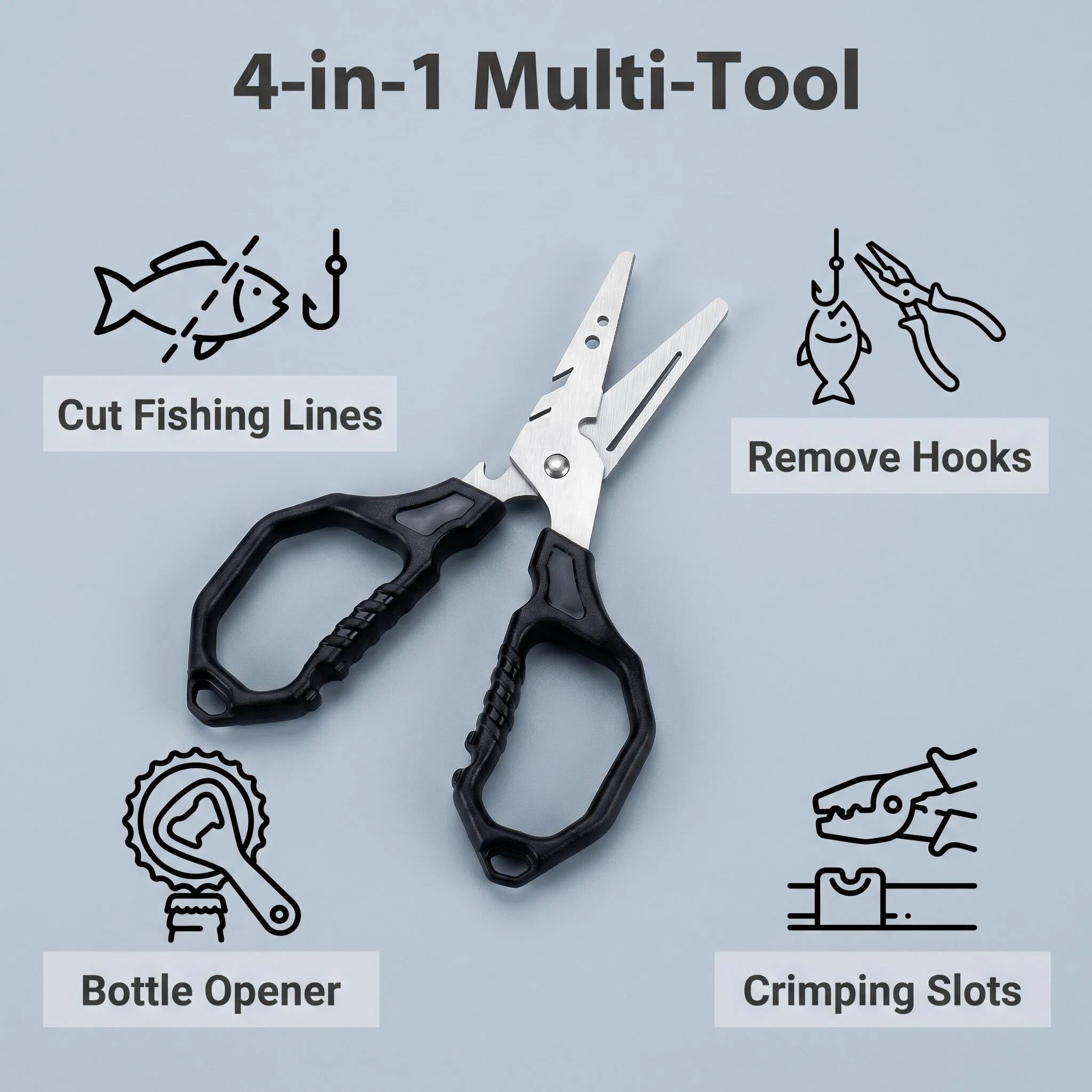 Wielofunkcyjne nożyczki wędkar – Fishing Hook Remover recenzja i cena