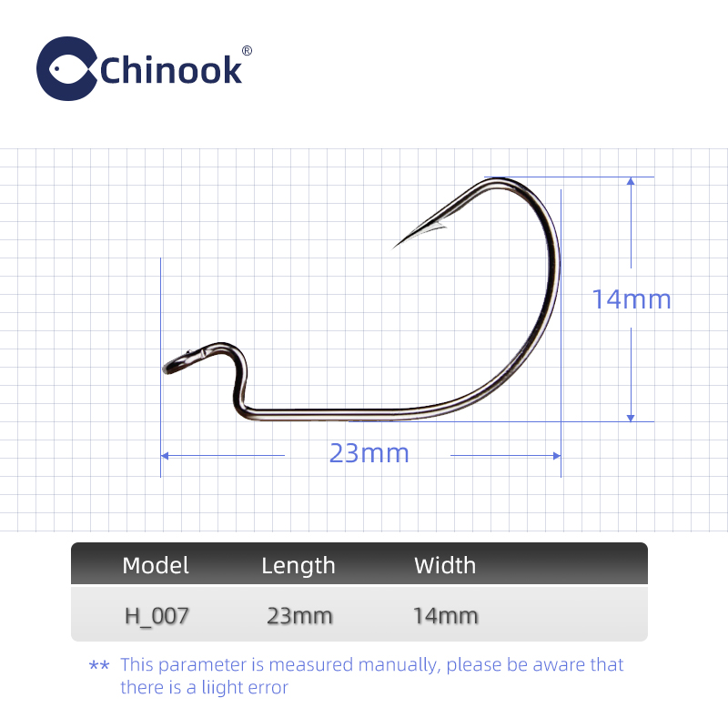 Haczyki wędkarskie Chinook 20  – Fishing Hook Offset recenzja i cena