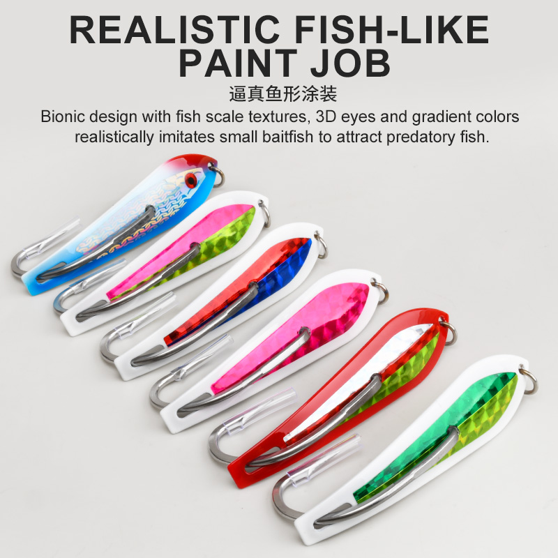 Przynęta typu TEASER, pojedync – Fishing Hook Size recenzja i cena