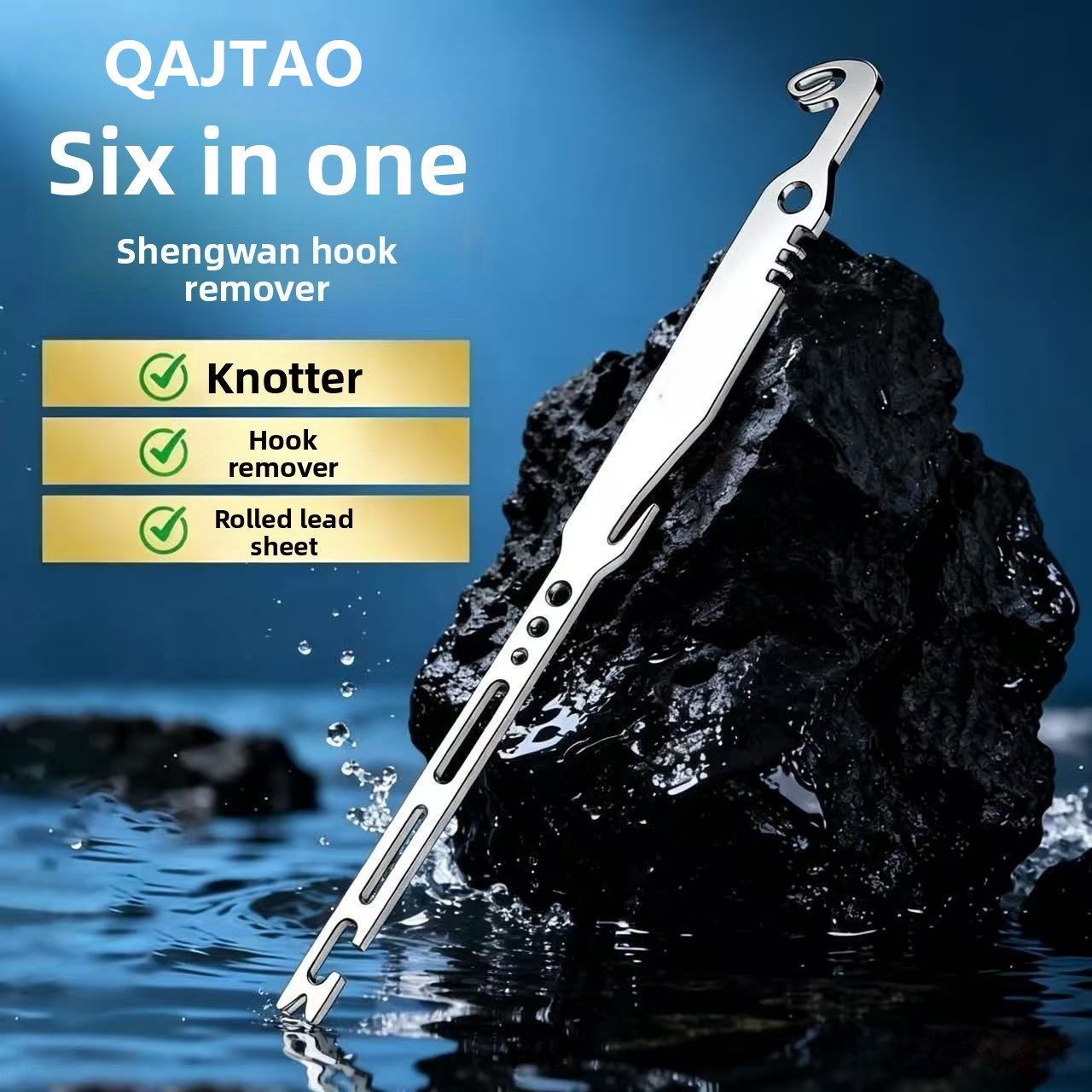 QAJTAO 4 sztuki 6-w-1 narzędzi – Fishing Hook Remover recenzja i cena