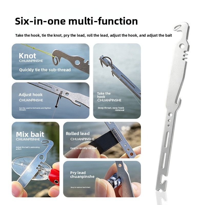 QAJTAO 4 sztuki 6-w-1 narzędzi – Fishing Hook Remover recenzja i cena