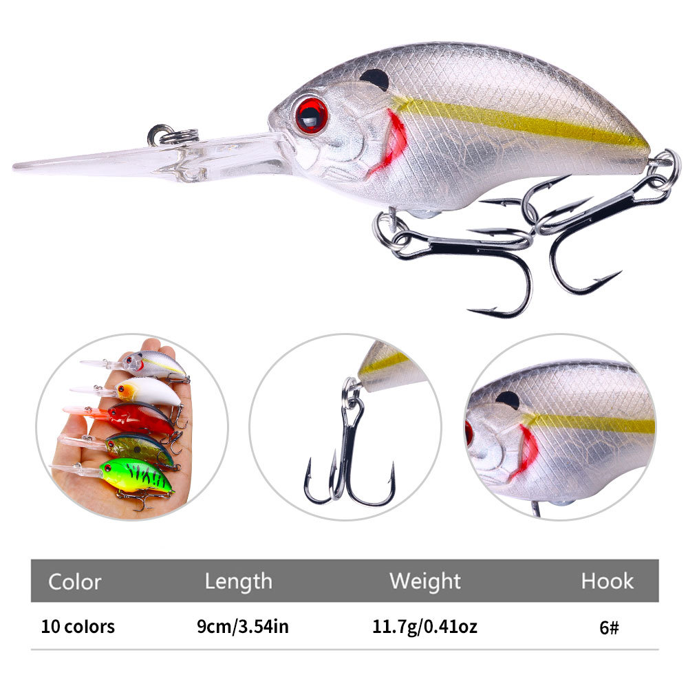 Przynęty wędkarskie HENGJIA 11 – Fishing Hook Size recenzja i cena